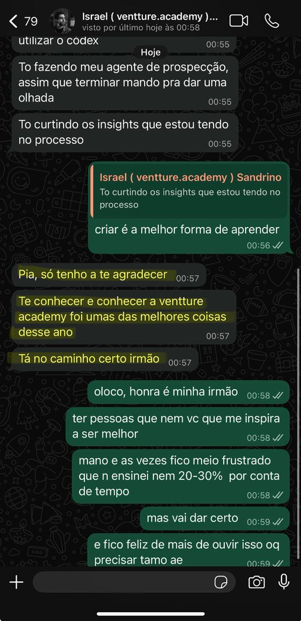 depoimento de aluno da ventture academy